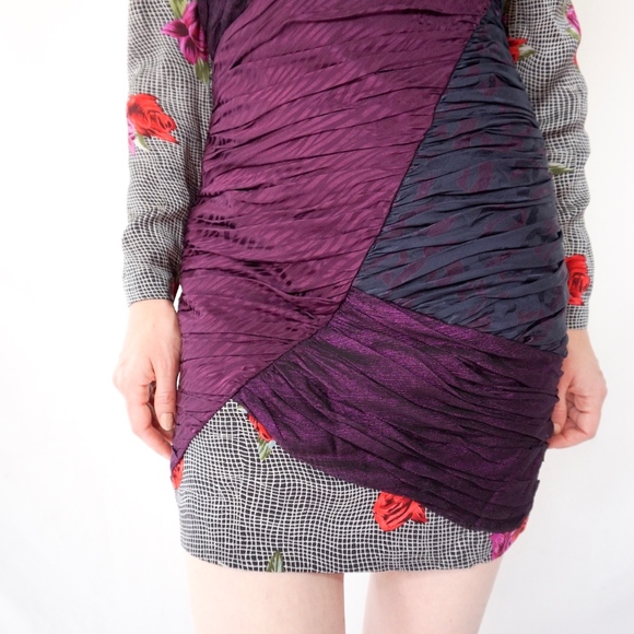 Jill Stuart Cocktail Rose Jessica Mini Dress 0460 - Picture 8 of 8